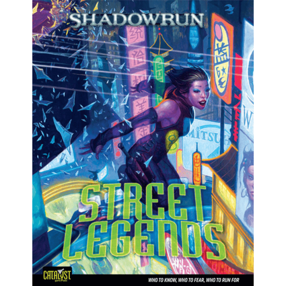 Shadowrun: Street Legends -  Hardcover Book