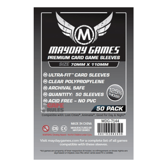 Magnum Silver Premium Sleeves (70x110) - 50C