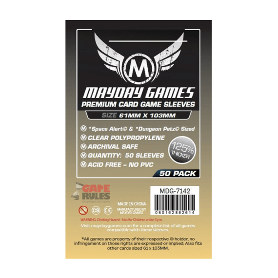 Magnum Space Card Premium Sleeves (61x103) - 50C