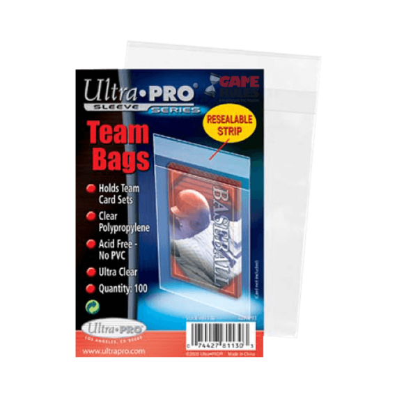 Ultra Pro - Card Sleeves Team Bags - Resealable - 100C