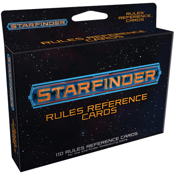 Starfinder Rules: Reference Cards Deck