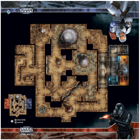 Star Wars: Imperial Assault – Lothal Wastes Skirmish Map