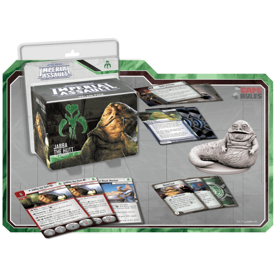 Star Wars Imperial Assault: Villain Pack - Jabba the Hutt (Exp.)