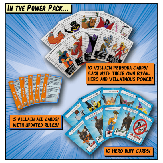 Thwarted! A Game of Super-Villainy: Power Pack (Exp)