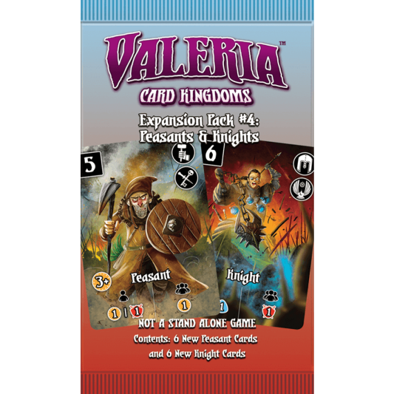 Valeria: Card Kingdoms - Expansion Pack #04: Peasants & Knights