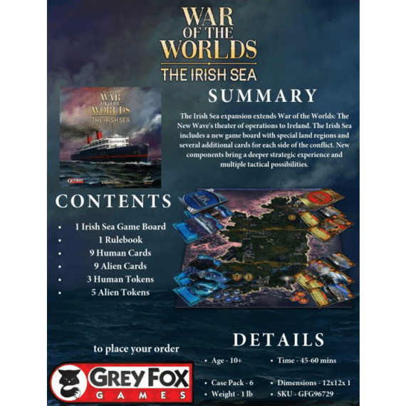 War of the Worlds: The New Wave - The Irish Sea (Exp)