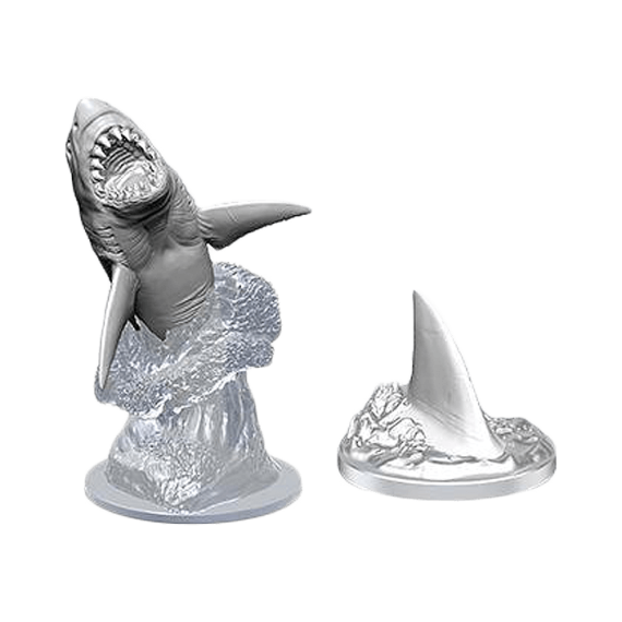WizKids Deep Cuts Unpainted Miniatures - Shark